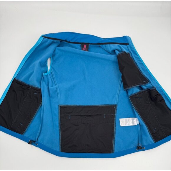 Little Donkey Andy Womens Softshell Vest Blue M Lightweight Windproof Water-Resi - Picture 8 of 14